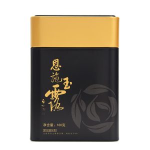 羽叶集恩施玉露早春绿茶高山羽叶集恩施硒茶蒸青茶叶自己喝口粮茶冷泡茶罐装100g