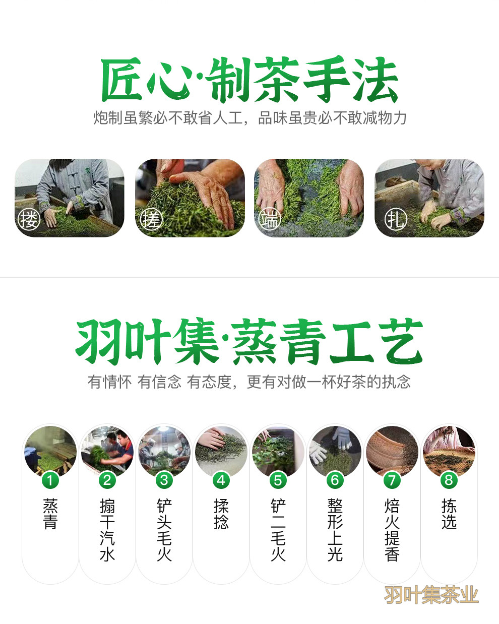 羽叶集明前特级恩施玉露独立小袋装T90