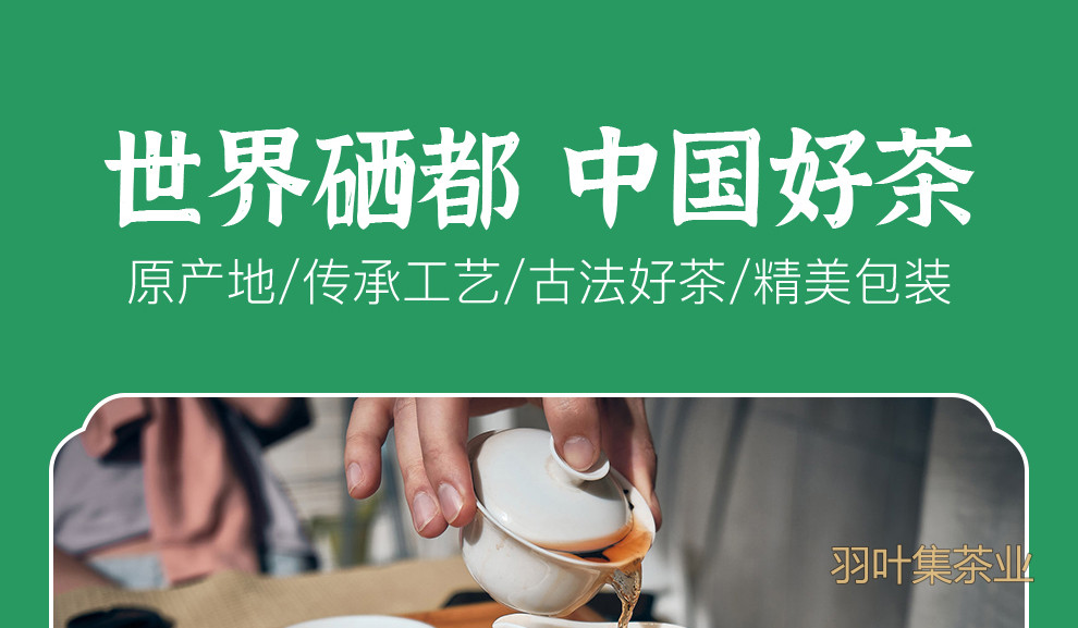 羽叶集明前特级恩施玉露独立小袋装T90