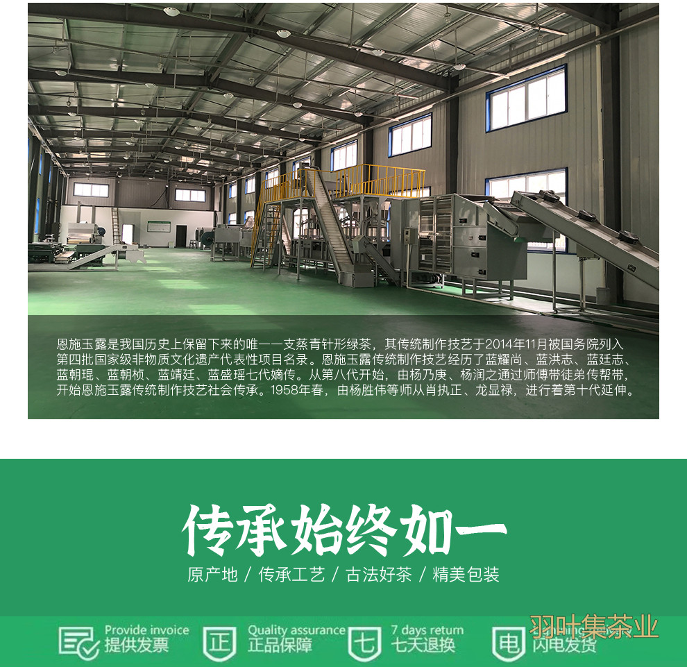 羽叶集明前特级恩施玉露独立小袋装T90