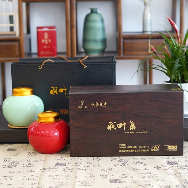 羽叶集尊品恩施玉露利川红组合装东湖2018