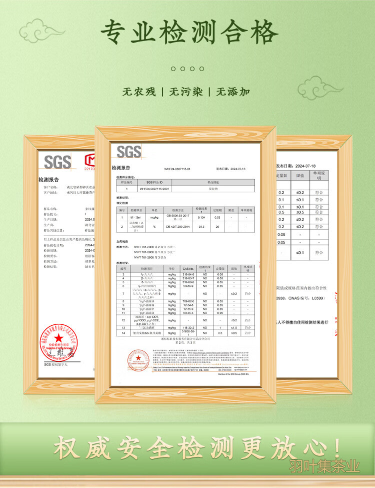 羽叶集恩施藤茶硒茶龙须芽尖养生茶口粮茶自己喝Y300克