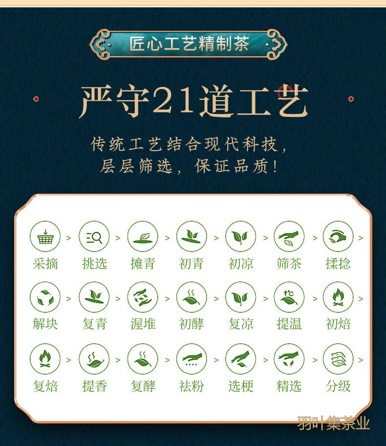 羽叶集恩施藤茶高山硒茶富含黄酮莓茶茶叶藤云130g*2罐