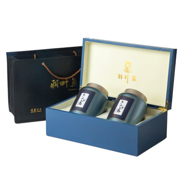 羽叶集恩施玉露绿茶茶叶 羽叶集明前头采春茶礼盒中秋节送礼国庆节送长辈200g
