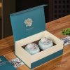 羽叶集恩施玉露明前蒸青茶恩施硒茶 羽叶集中秋节送礼茶叶礼盒国庆节送长辈220g