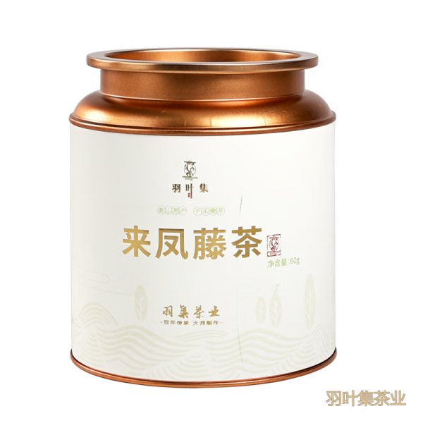 羽叶集恩施藤茶特级硒茶龙须芽尖莓茶湖北特产养生茶120克