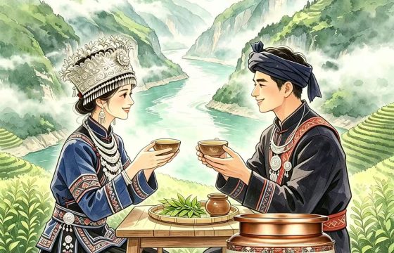 羽叶集巴东藤茶新品上市｜一杯来自秘境高山的土家臻品