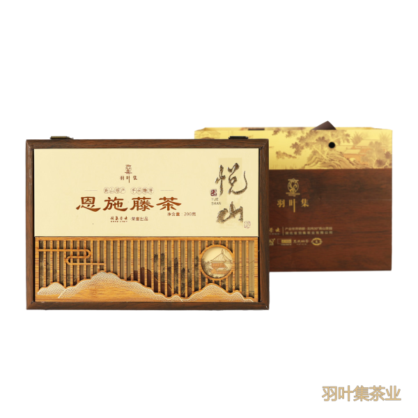 羽叶集恩施藤茶特级含硒茶龙须芽尖养生茶藤君200克